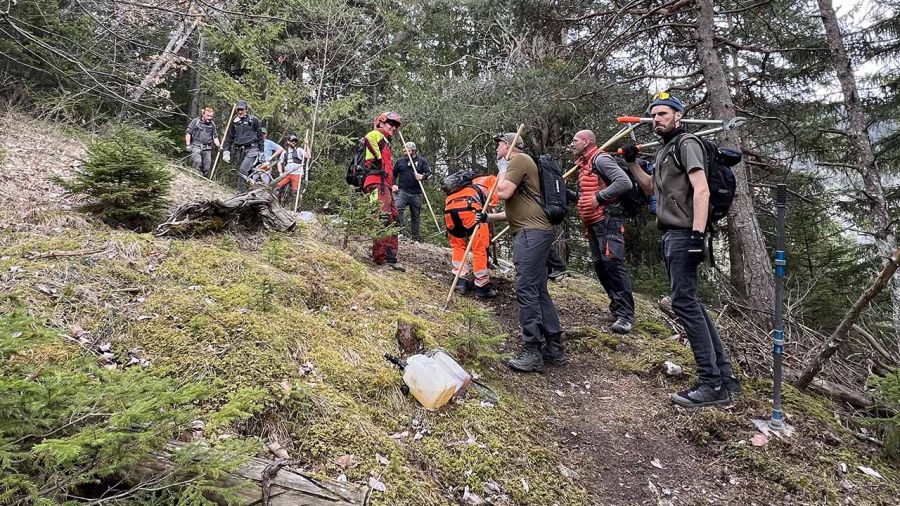 Entretien des sentiers du Valais par la communuaté VTT